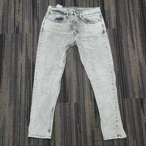 Used Levi's 512 Denim White (Heavy Wash) Jeans Size 34